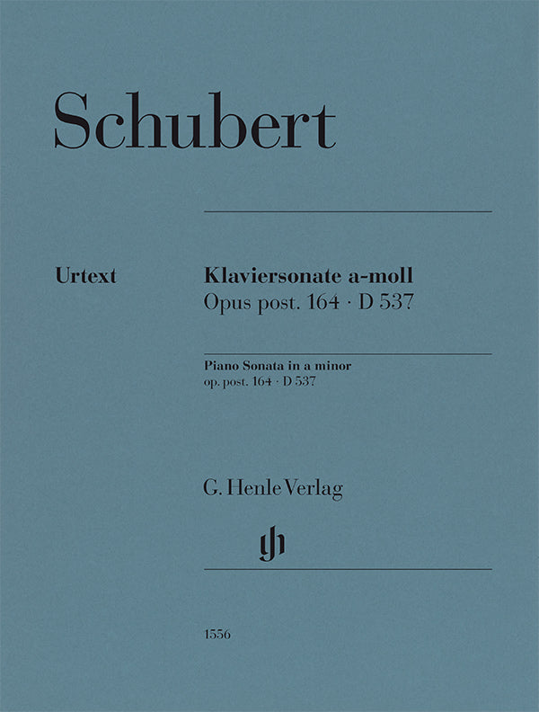 Schubert: Piano Sonata in A Minor, Op. posth. 164, D 537