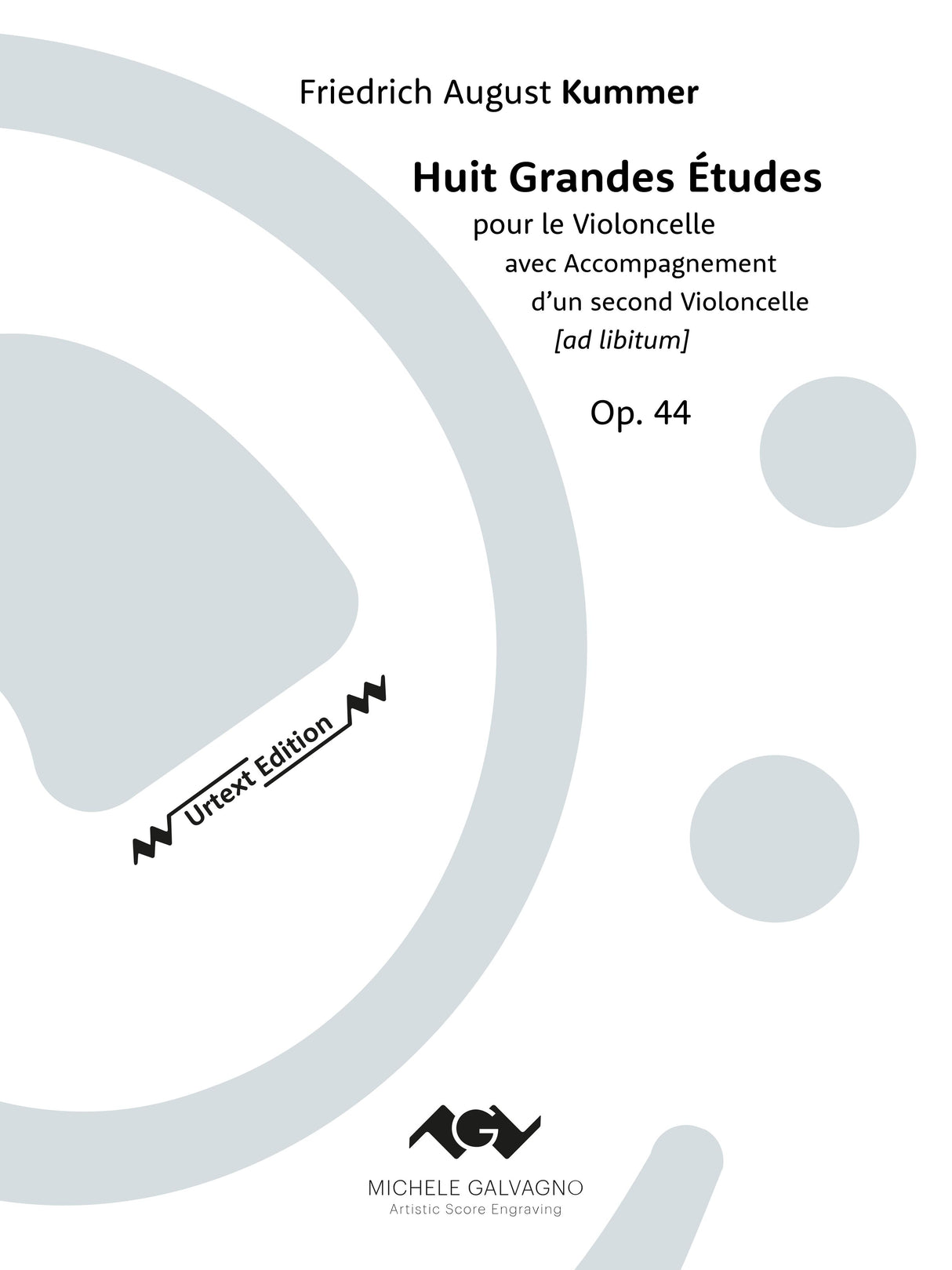 Kummer: Eight Grand Studies, Op. 44