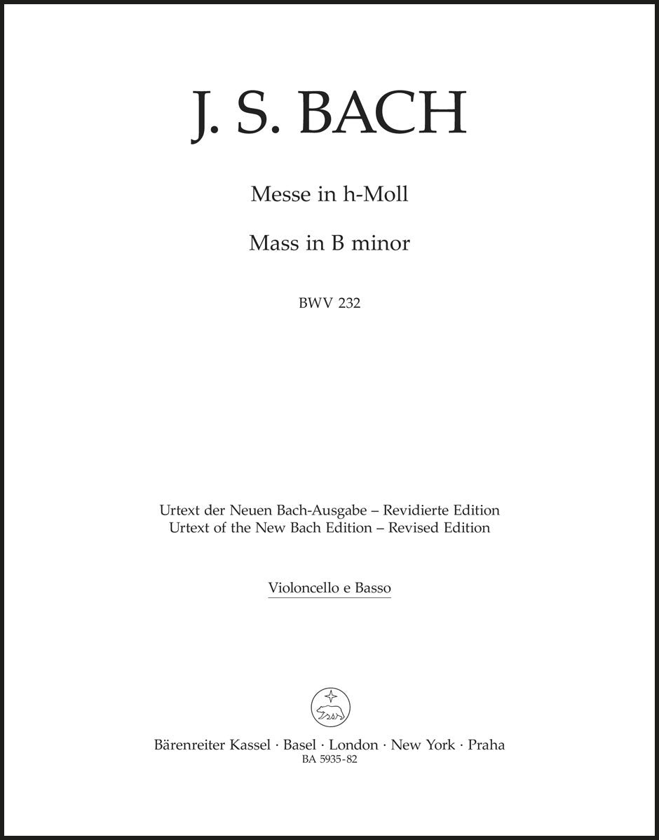 Bach: Mass in B Minor, BWV 232