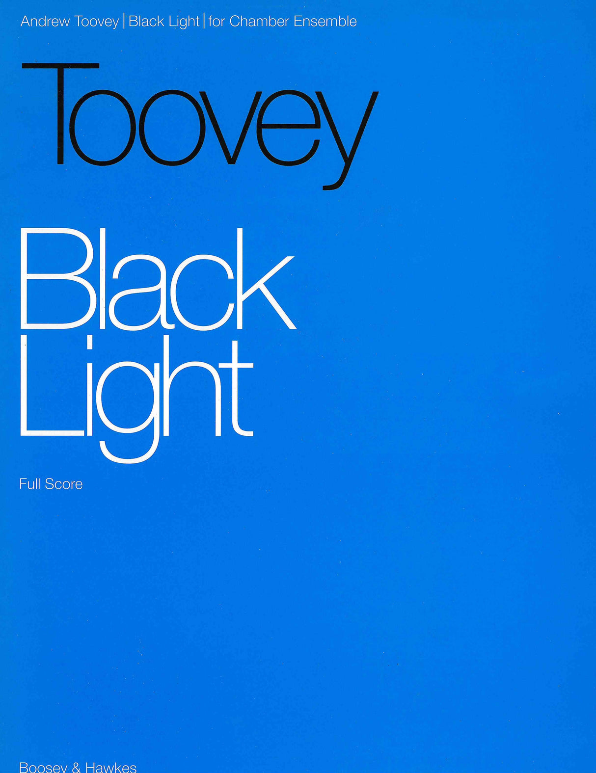 Toovey: Black Light