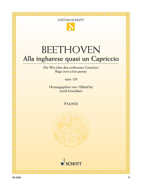 Beethoven: Alla ingharese quasi un Capriccio, Op. 129