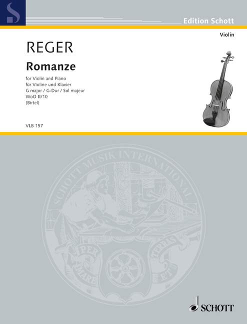 Reger: Romance in G Major, WoO II/10