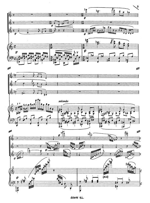 Damase: Quartet for Flute, Oboe, Clarinet & Piano