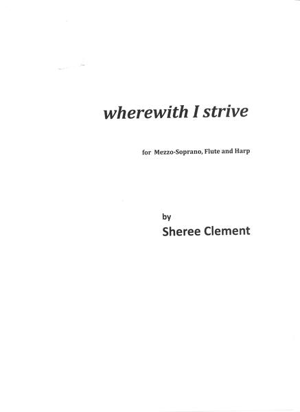 Clement: wherewith I strive