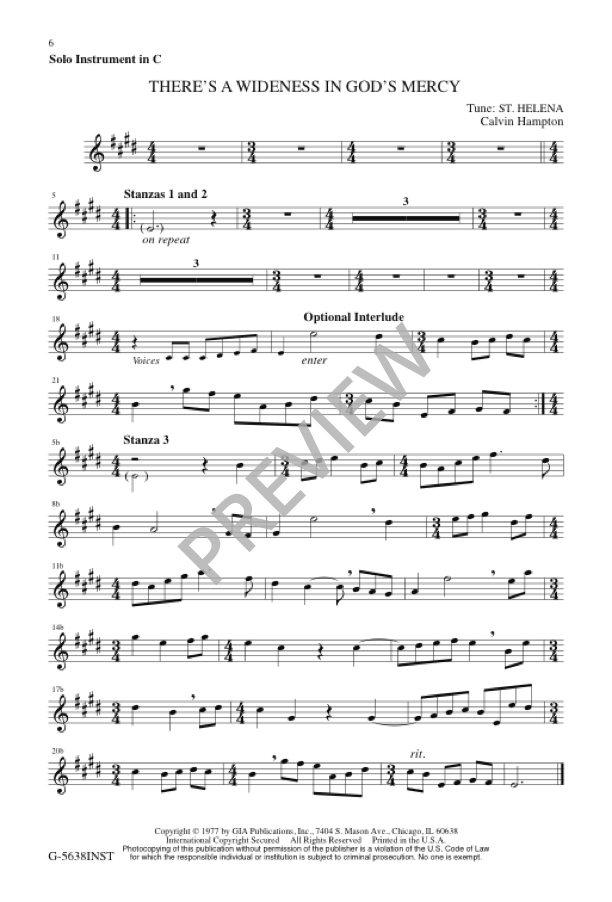 Hampton: There's a Wideness in God's Mercy