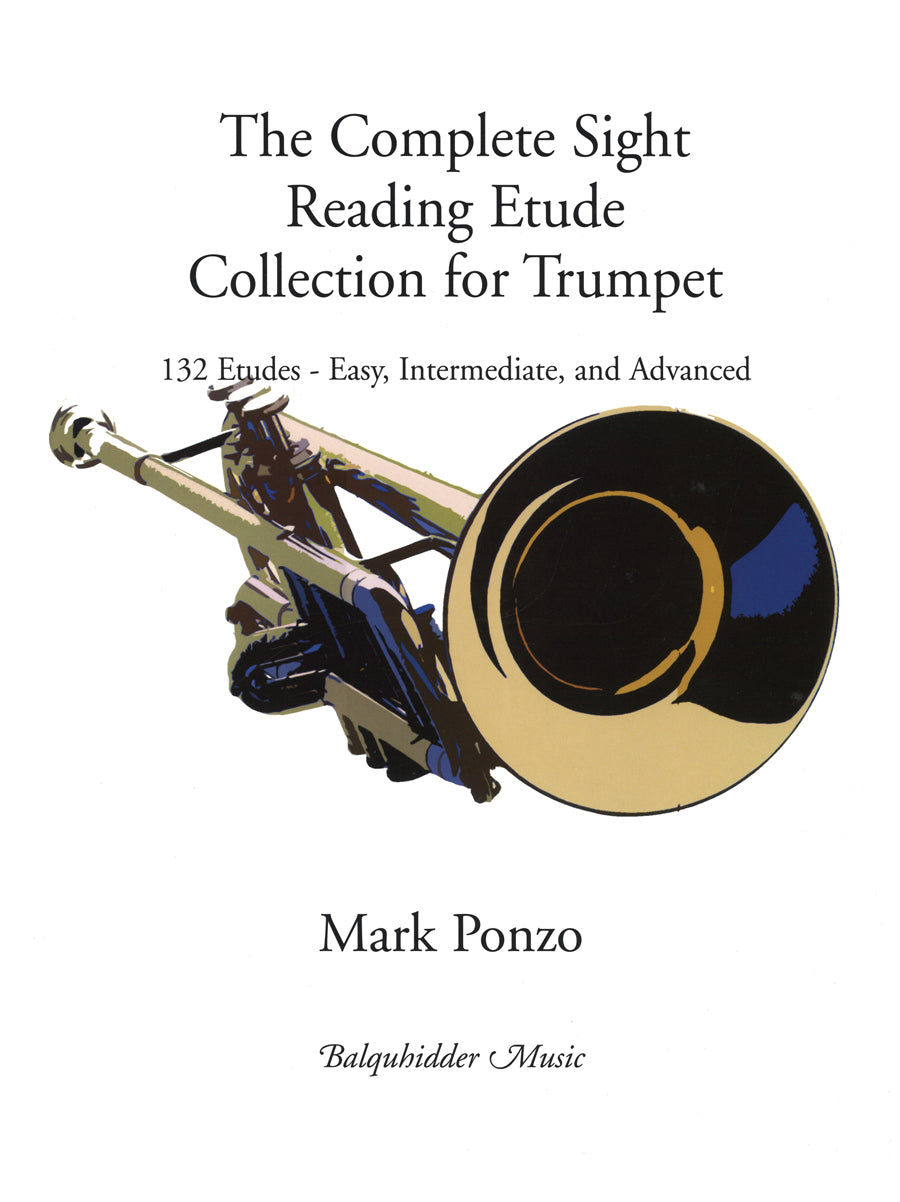 Ponzo: Complete Sight Reading Etude Collection for Trumpet