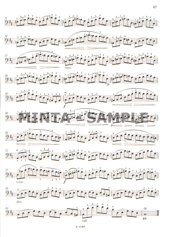 Dotzauer: 113 Cello Exercises - Volume 2 (Nos. 35-62)