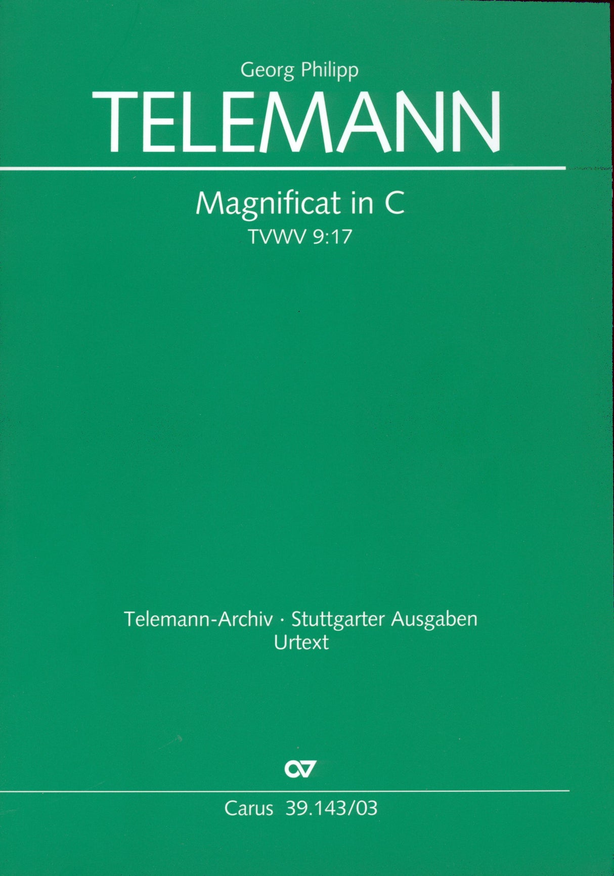 Telemann: Magnificat in C, TVWV 9:17