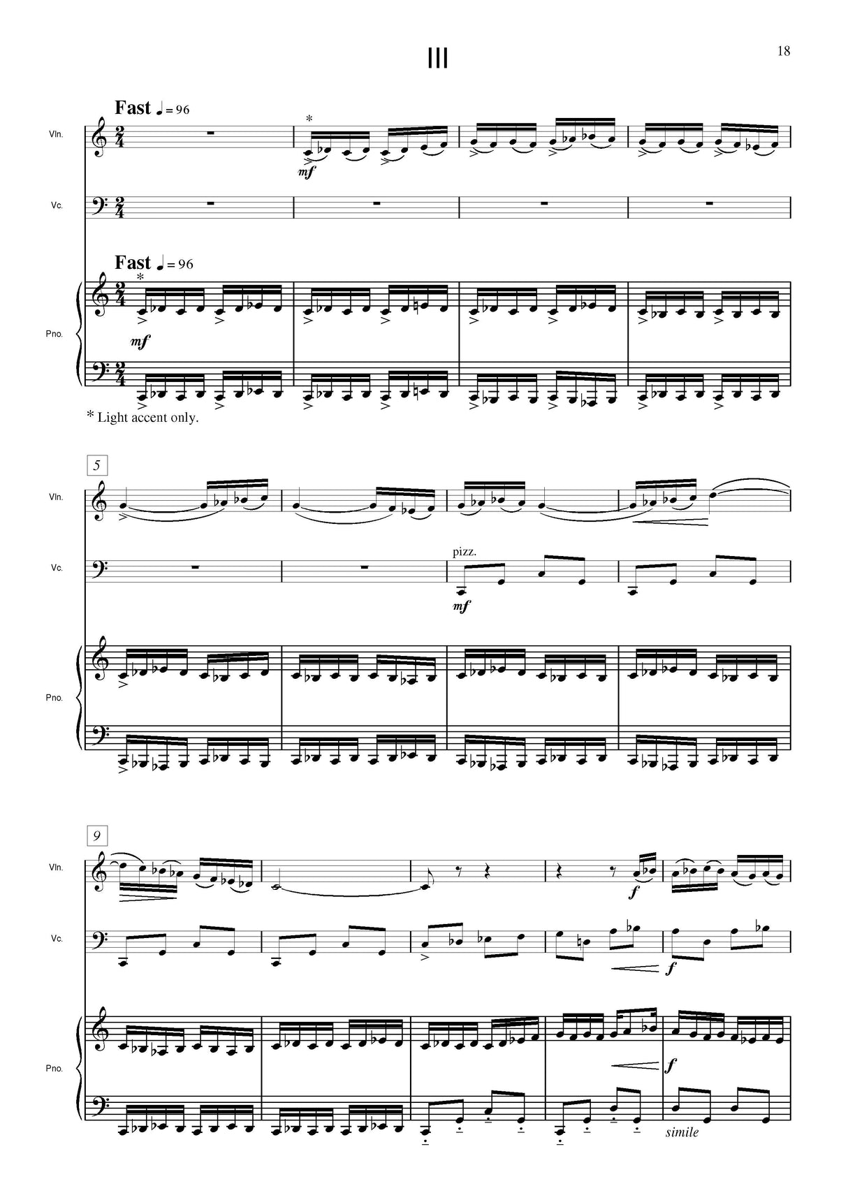 Van de Vate: Piano Trio