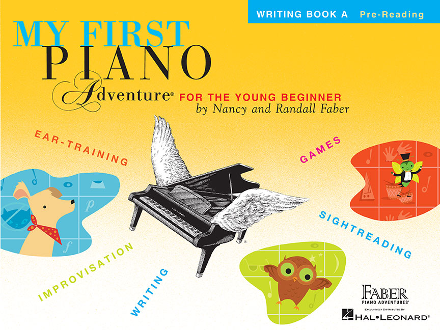 My First Piano Adventure: Writing Book A - Pre-Reading