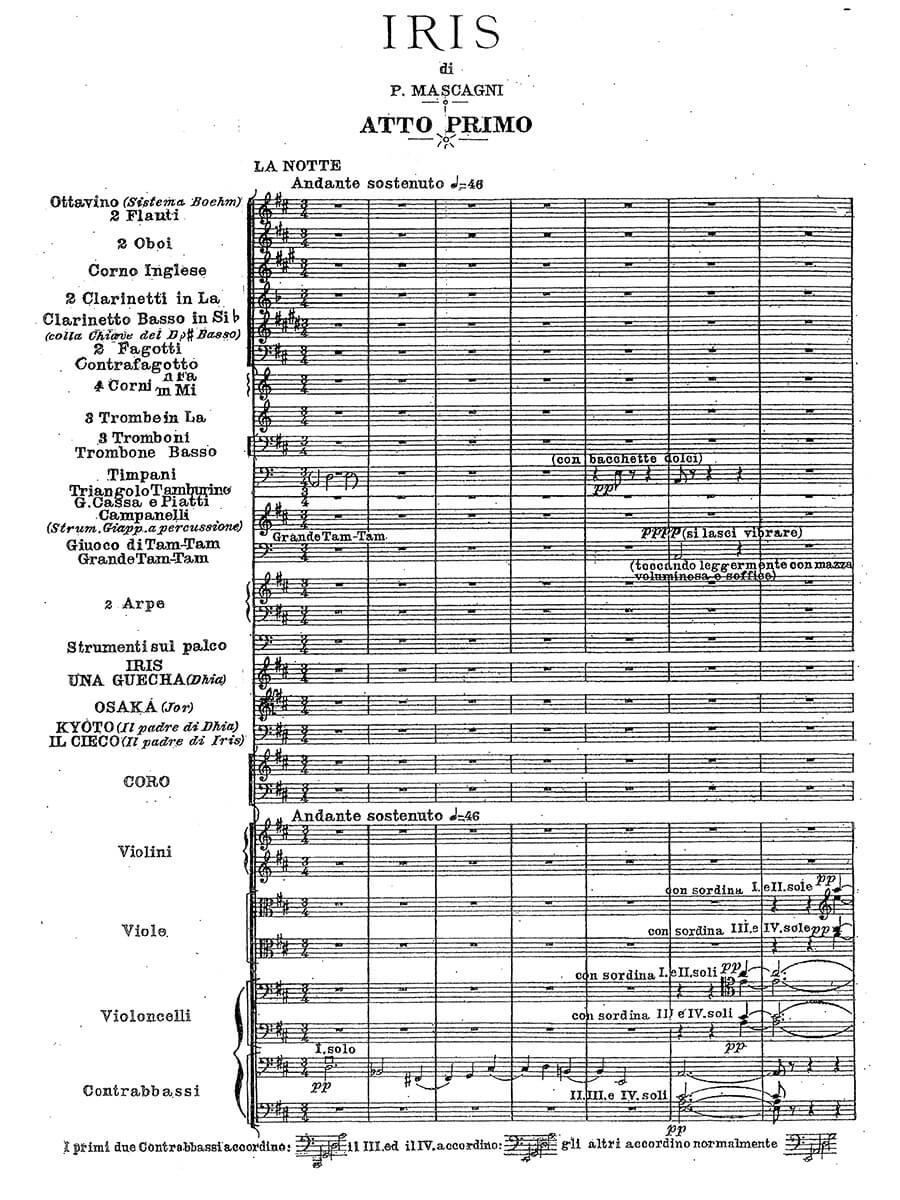 Mascagni: Iris