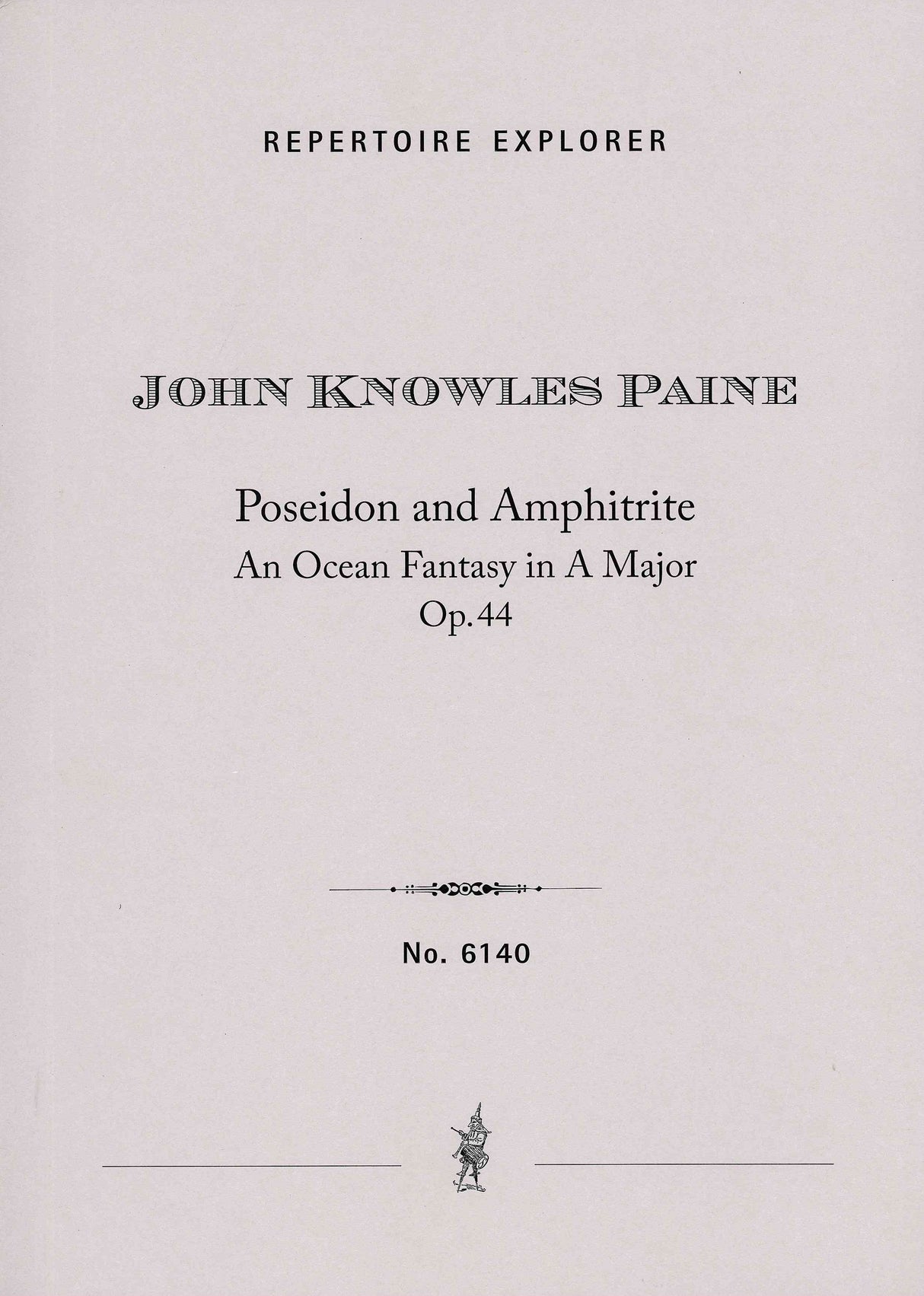 Paine: Poseidon and Amphitrite, Op. 44