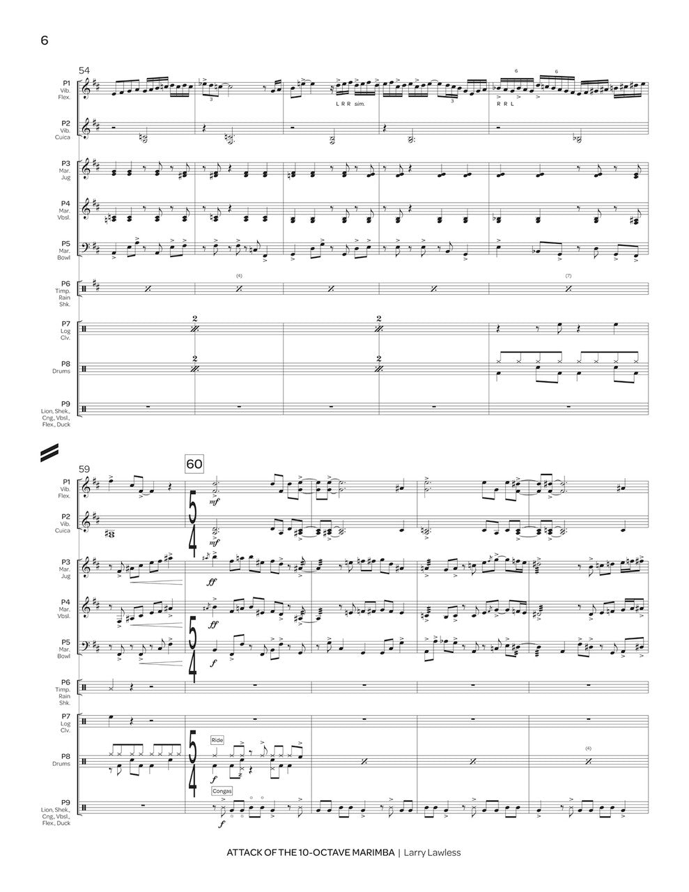 Lawless: Attack of the 10-Octave Marimba