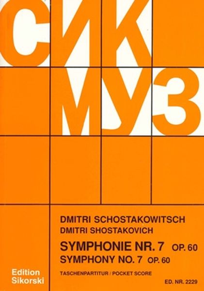 Shostakovich: Symphony No. 7, Op. 60