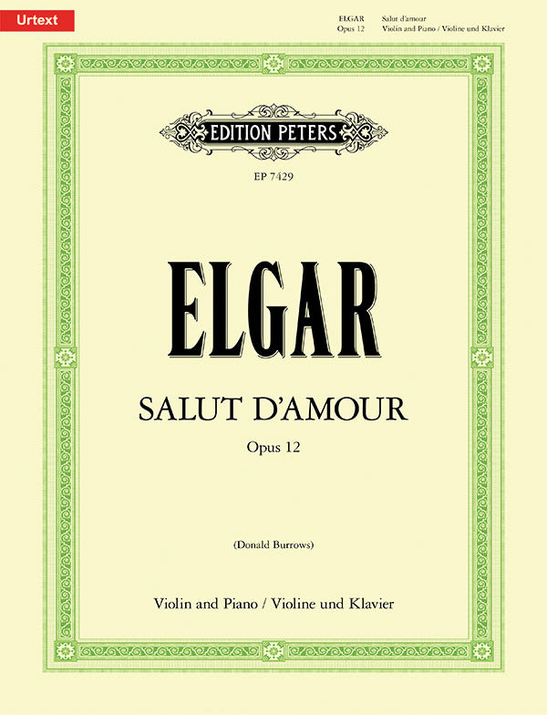 Elgar: Salut d'amour, Op. 12 (Version for Violin & Piano)