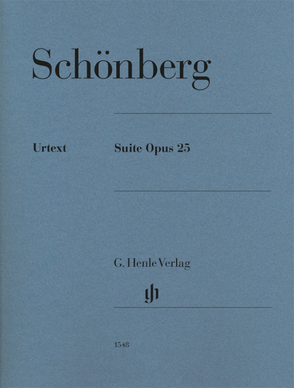 Schoenberg: Suite for Piano, Op. 25