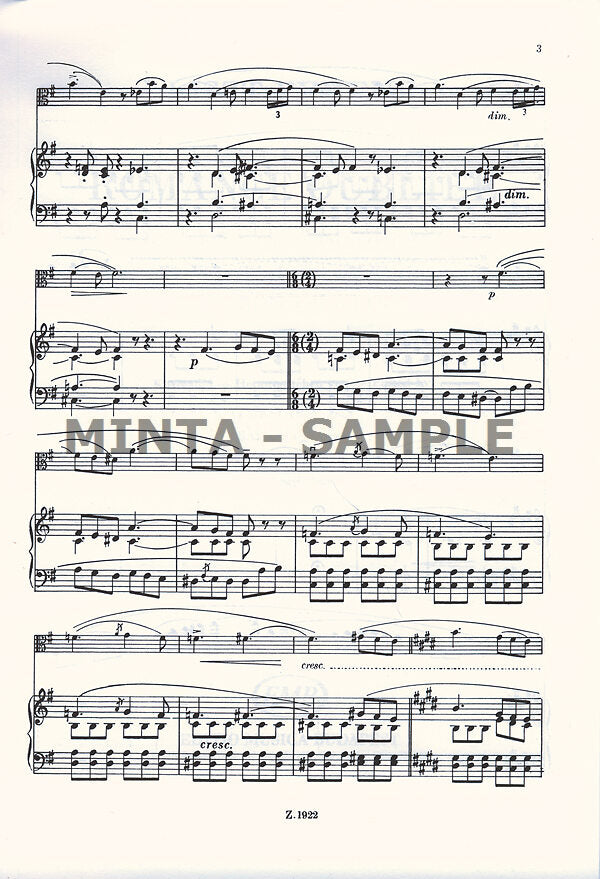 Liszt: Romance oubliée (arr. for viola/clarinet & piano)