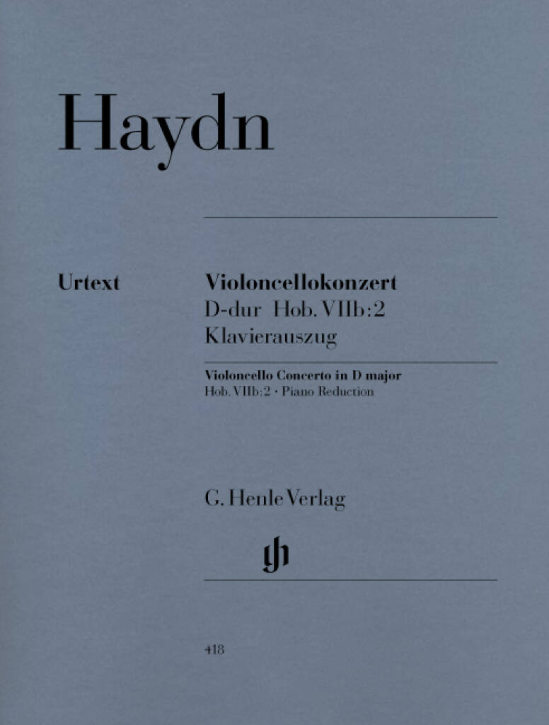 Haydn: Cello Concerto in D Major, Hob. VIIb:2