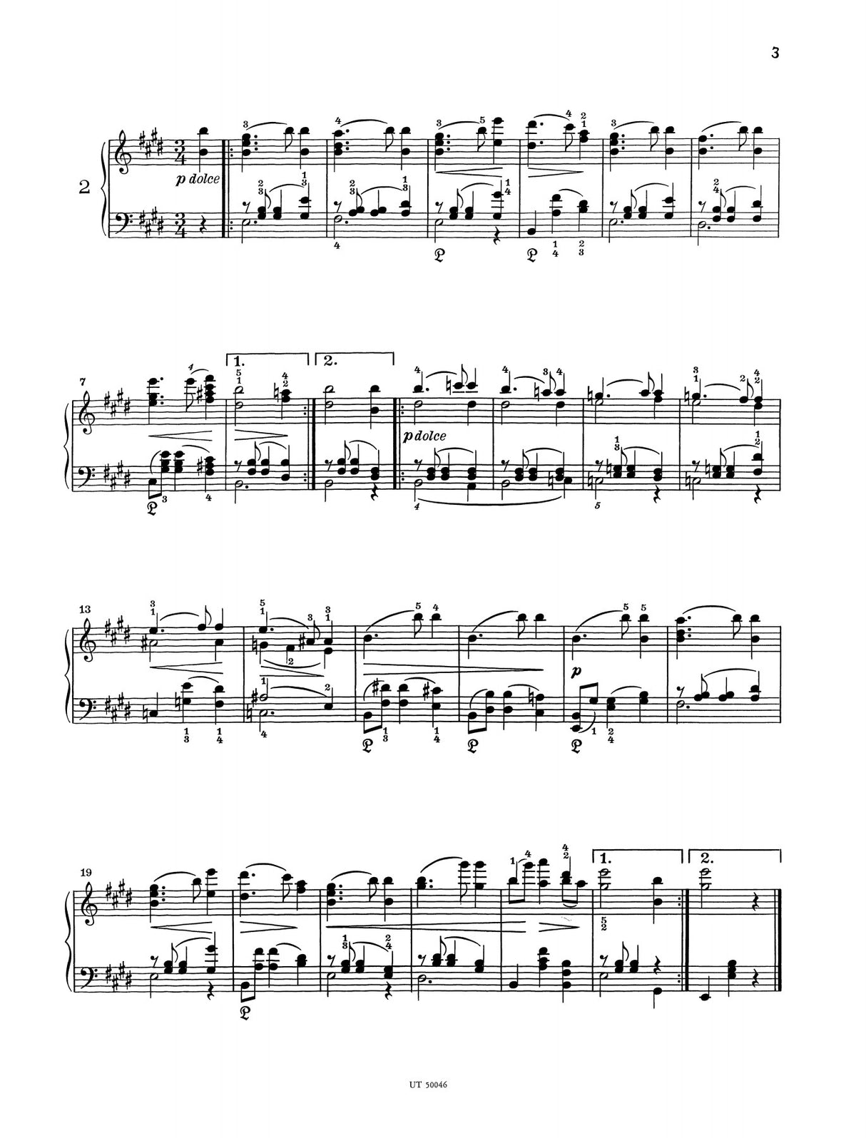 Brahms: Waltzes, Op. 39 (Simplified Version)