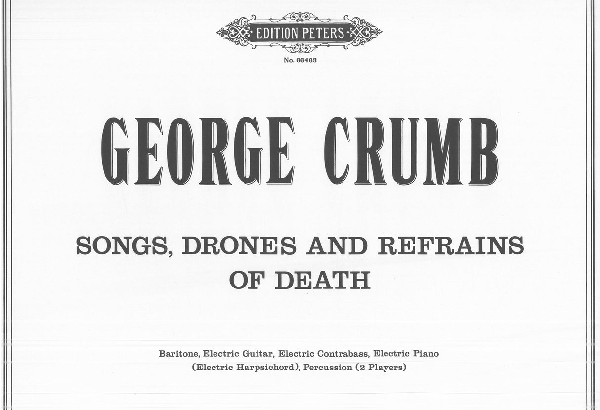 Crumb: Songs, Drones and Refrains of Death