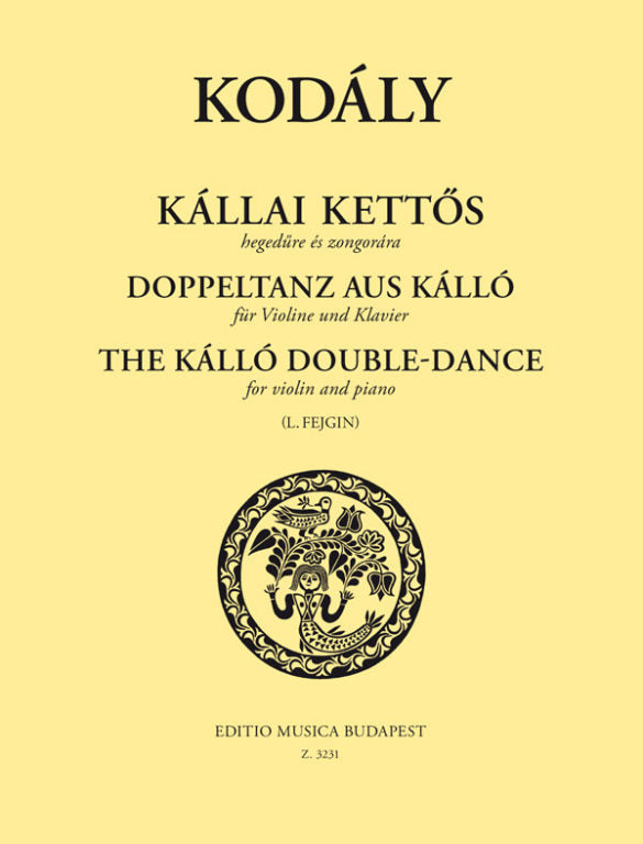 Kodaly: The Kálló Double-Dance (arr. for violin & piano)