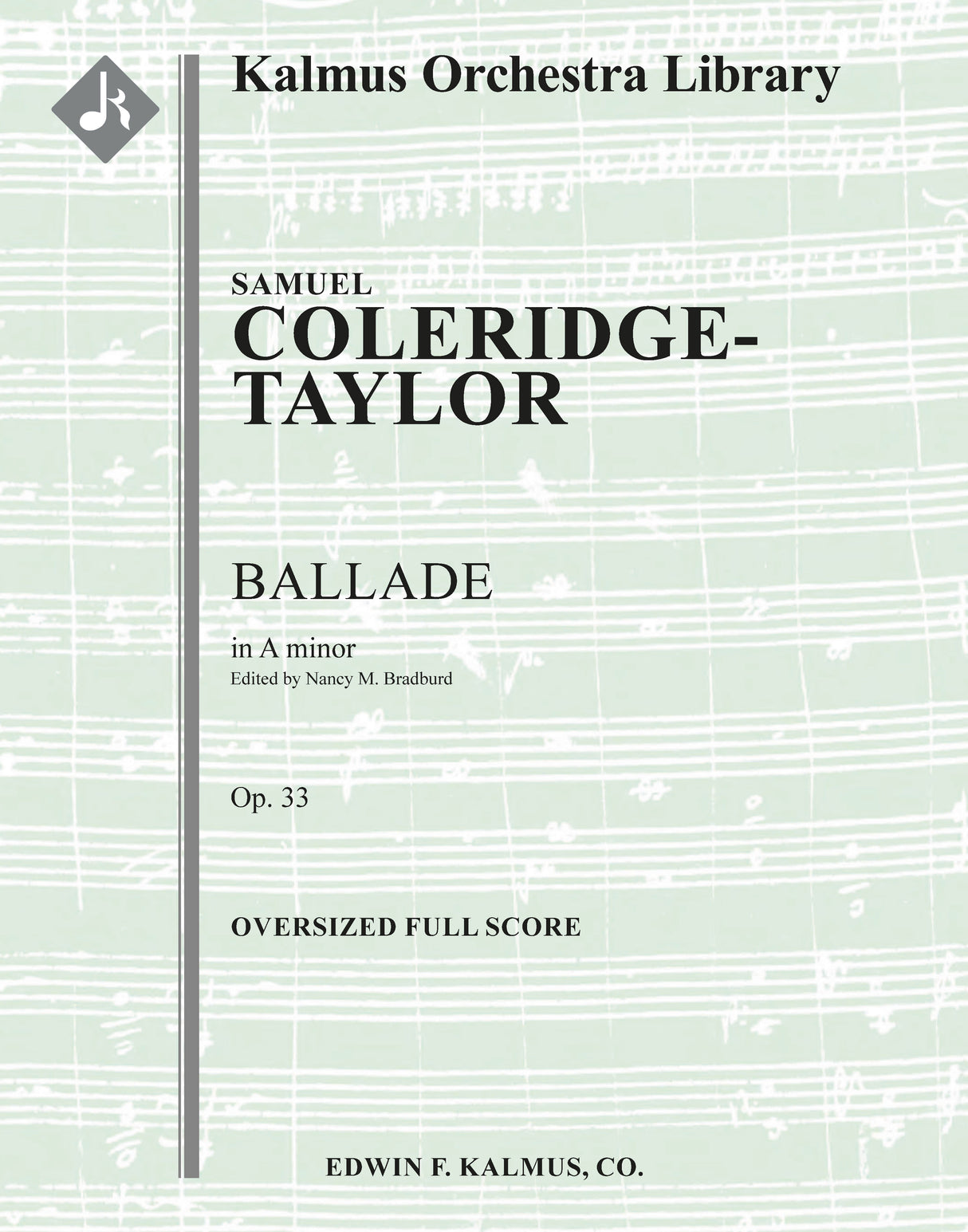 Coleridge-Taylor: Ballade in A Minor, Op. 33