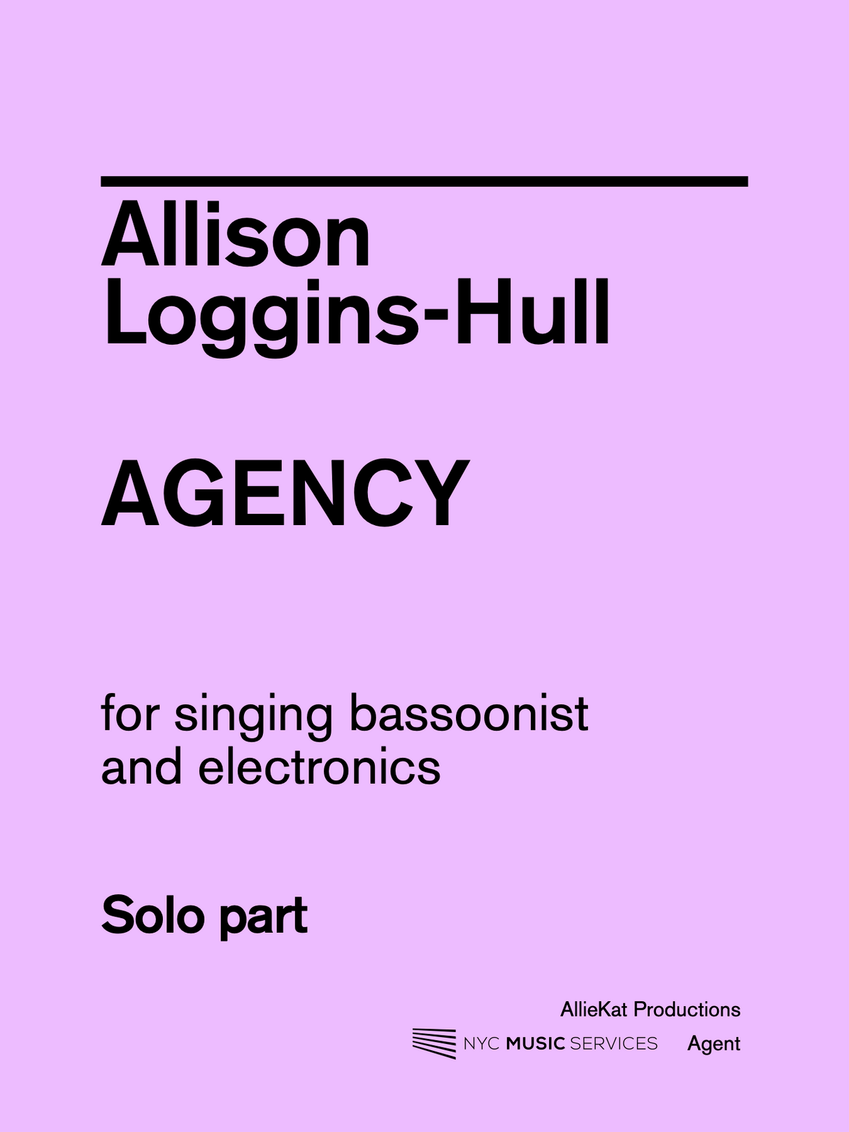 Loggins-Hull: Agency