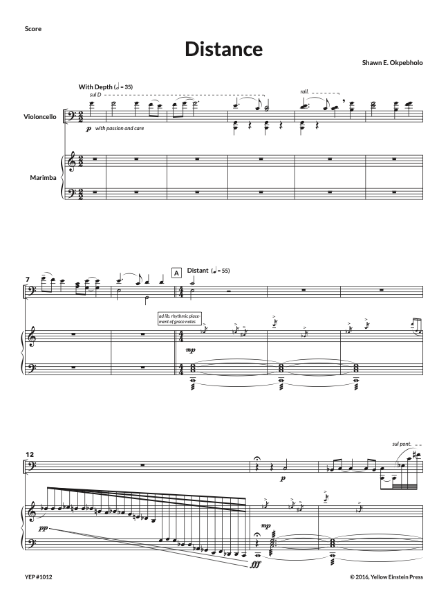 Okpebholo: Distance