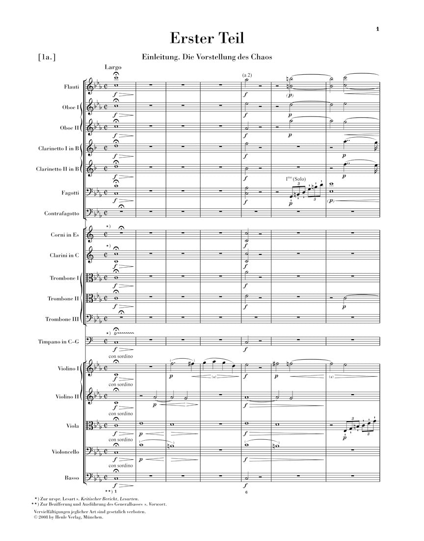 Haydn: The Creation, Hob. XXI:2 - Part 1