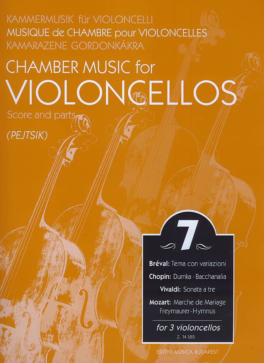 Chamber music for Cellos - Volume 7 (3 Cellos)