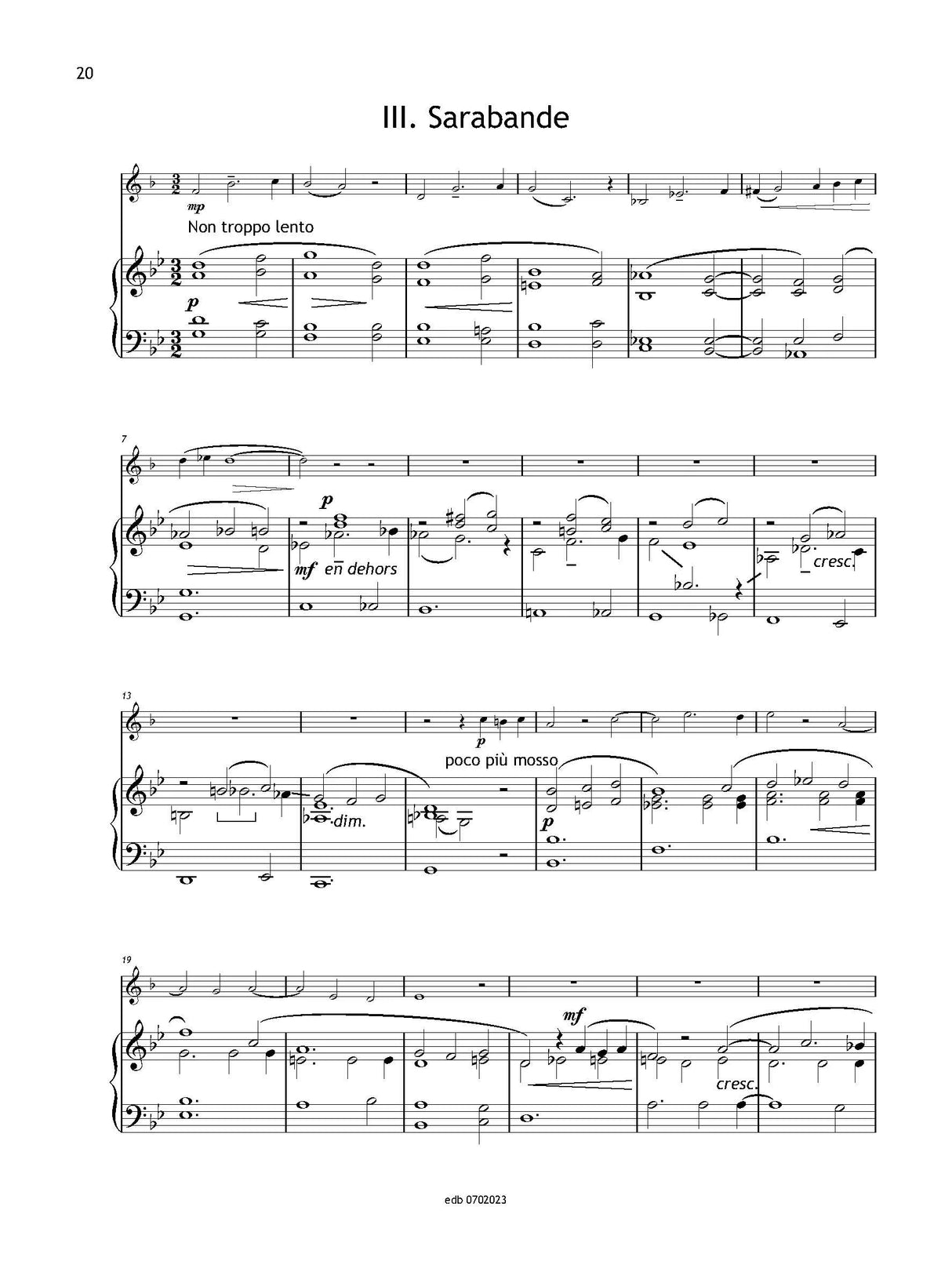 Borroff: Horn Sonata