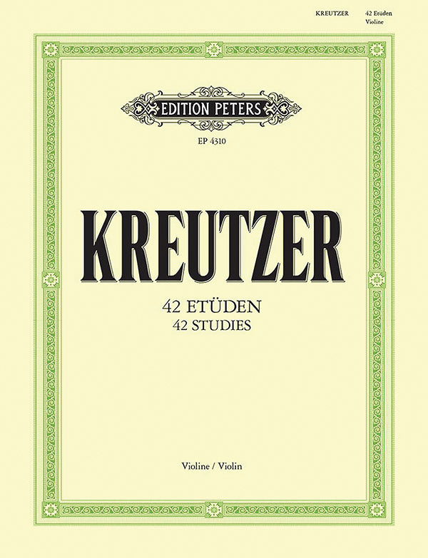 Kreutzer: 42 Études or Caprices