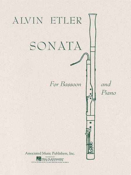 Etler: Bassoon Sonata