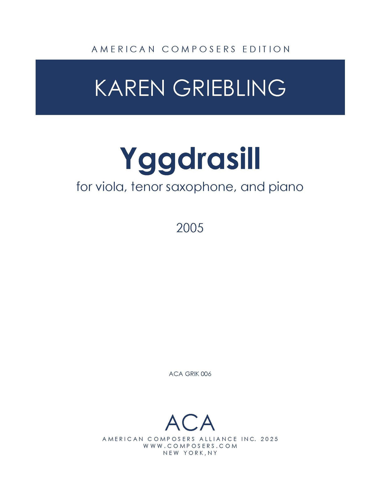 Griebling: Yggdrasill