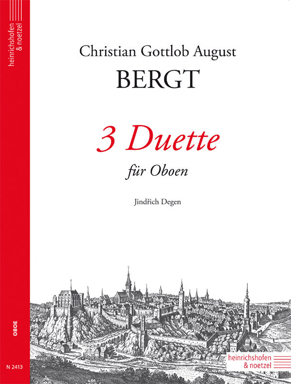 Bergt: 3 Duets for Oboe