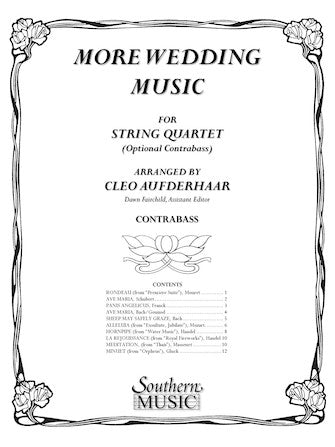 More Wedding Music for String Quartet