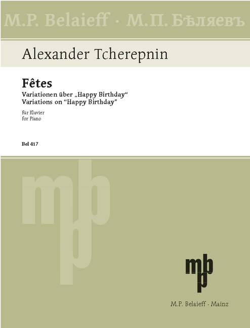 I. Tcherepnin: Fêtes