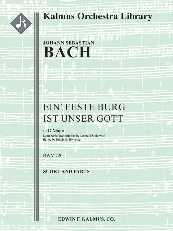 Bach: Chorale Prelude: Ein' feste Burg ist unser Gott, BWV 720 (arr. for orchestra)