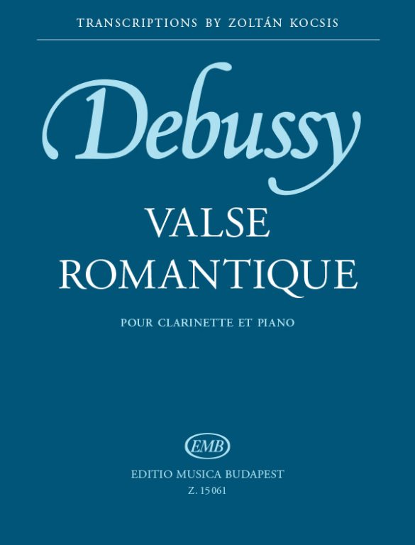 Debussy: Valse romantique (arr. for clarinet & piano)
