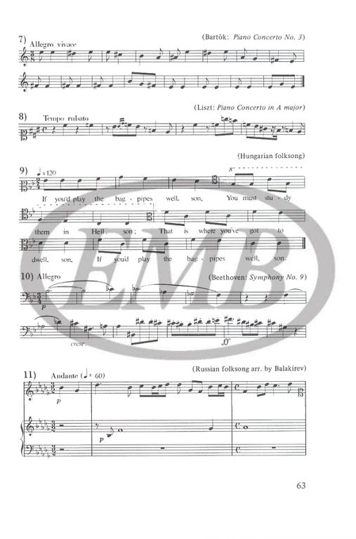 Musical Reading and Writing: Pupil's Book - Volume 8