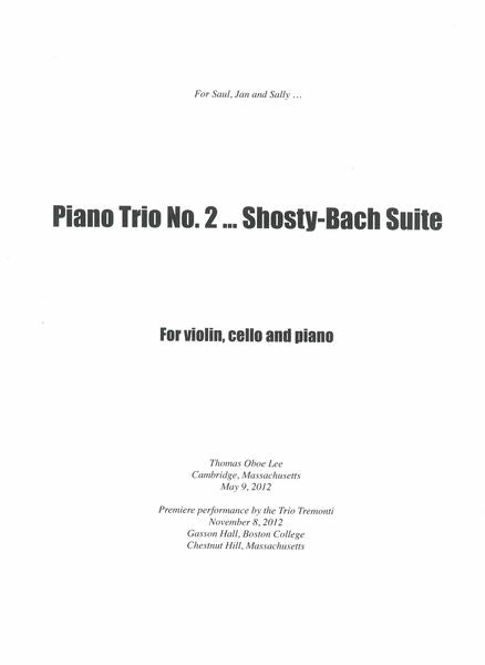 T.O. Lee: Piano Trio No. 2