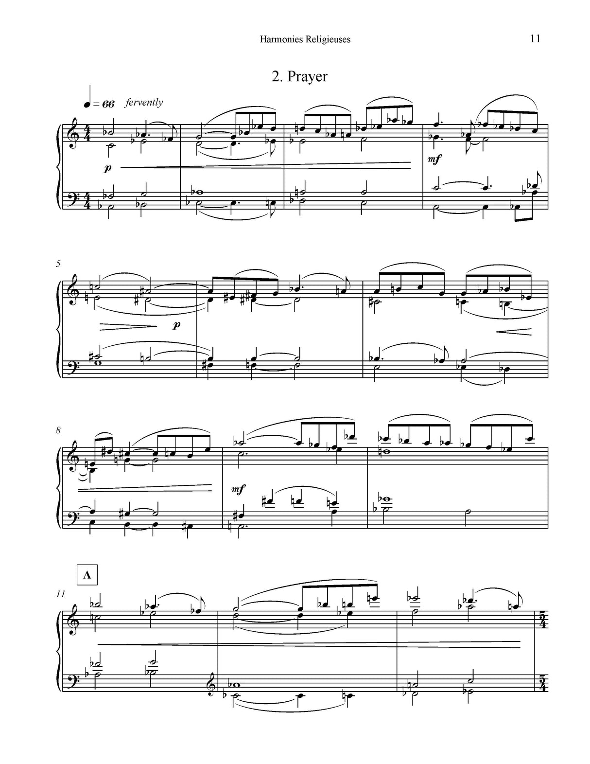 Richardson: Harmonies Religieuses