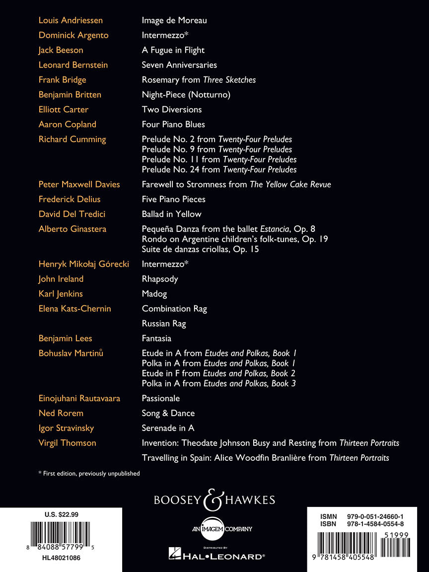 The Boosey & Hawkes Piano Anthology