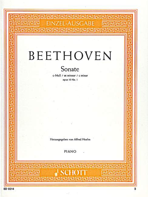 Beethoven: Piano Sonata No. 5 in C Minor, Op. 10, No. 1