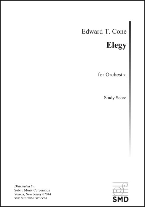 Cone: Elegy for Orchestra