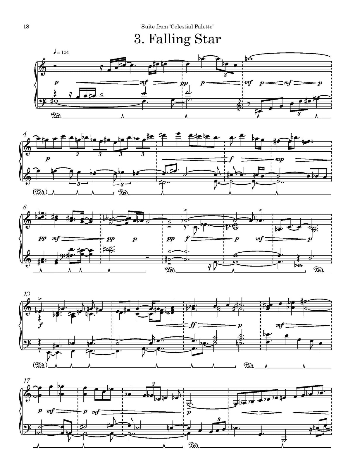 Stallcop: Suite from 'Celestial Palette'