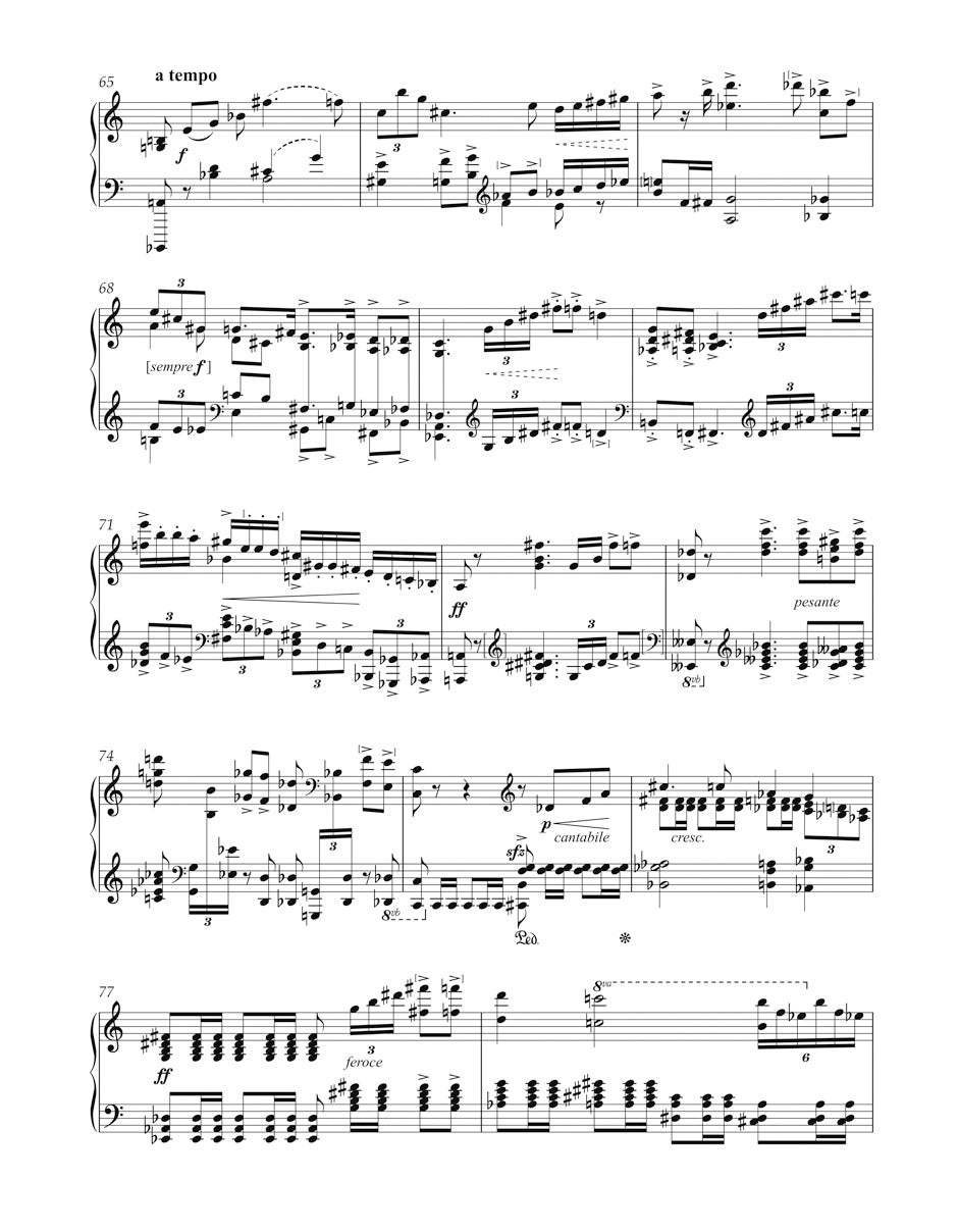 Klein: Piano Sonata & Landscape