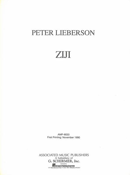 Lieberson: Ziji