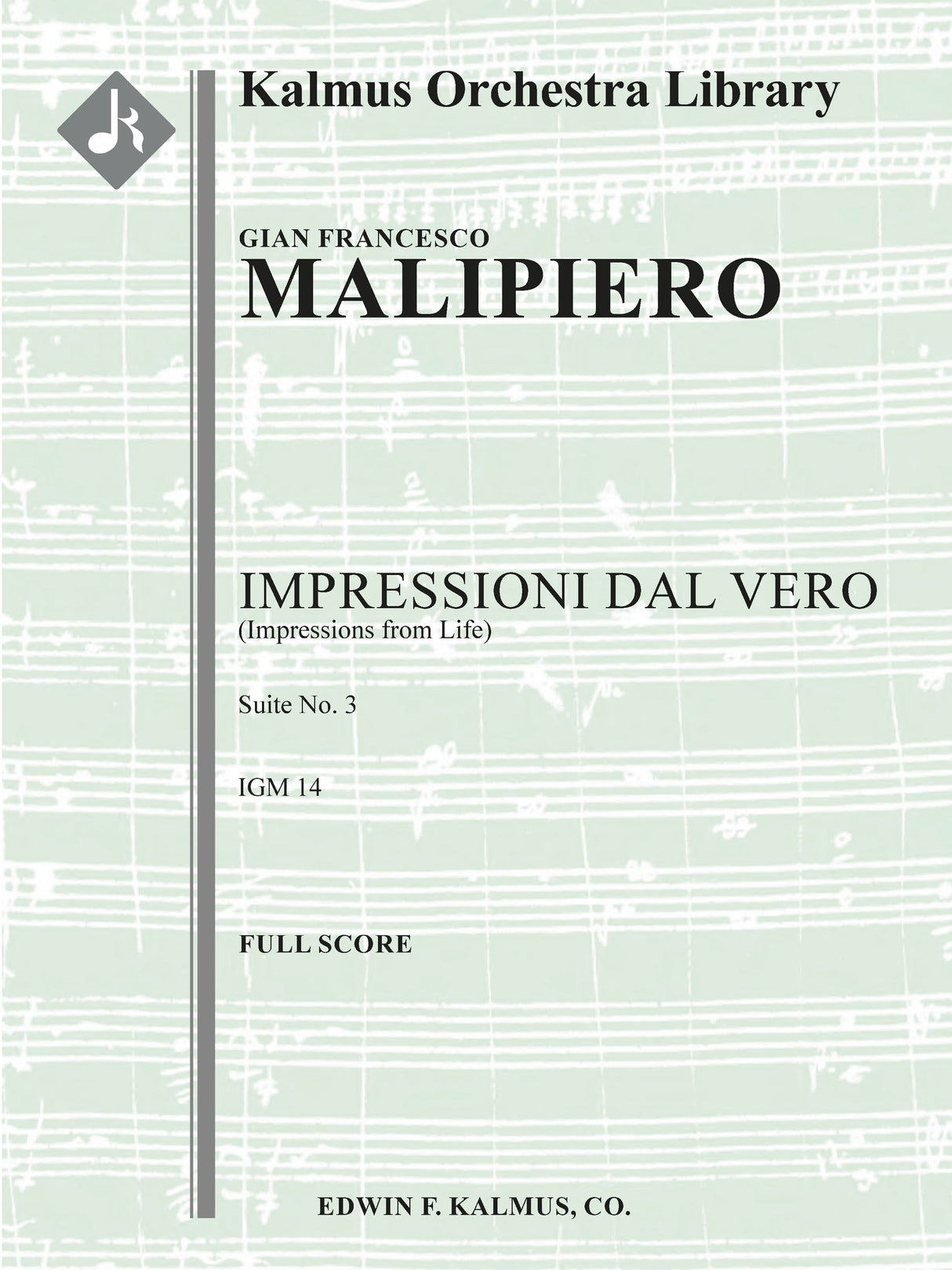 Malipiero: Impressioni dal vero terza parte