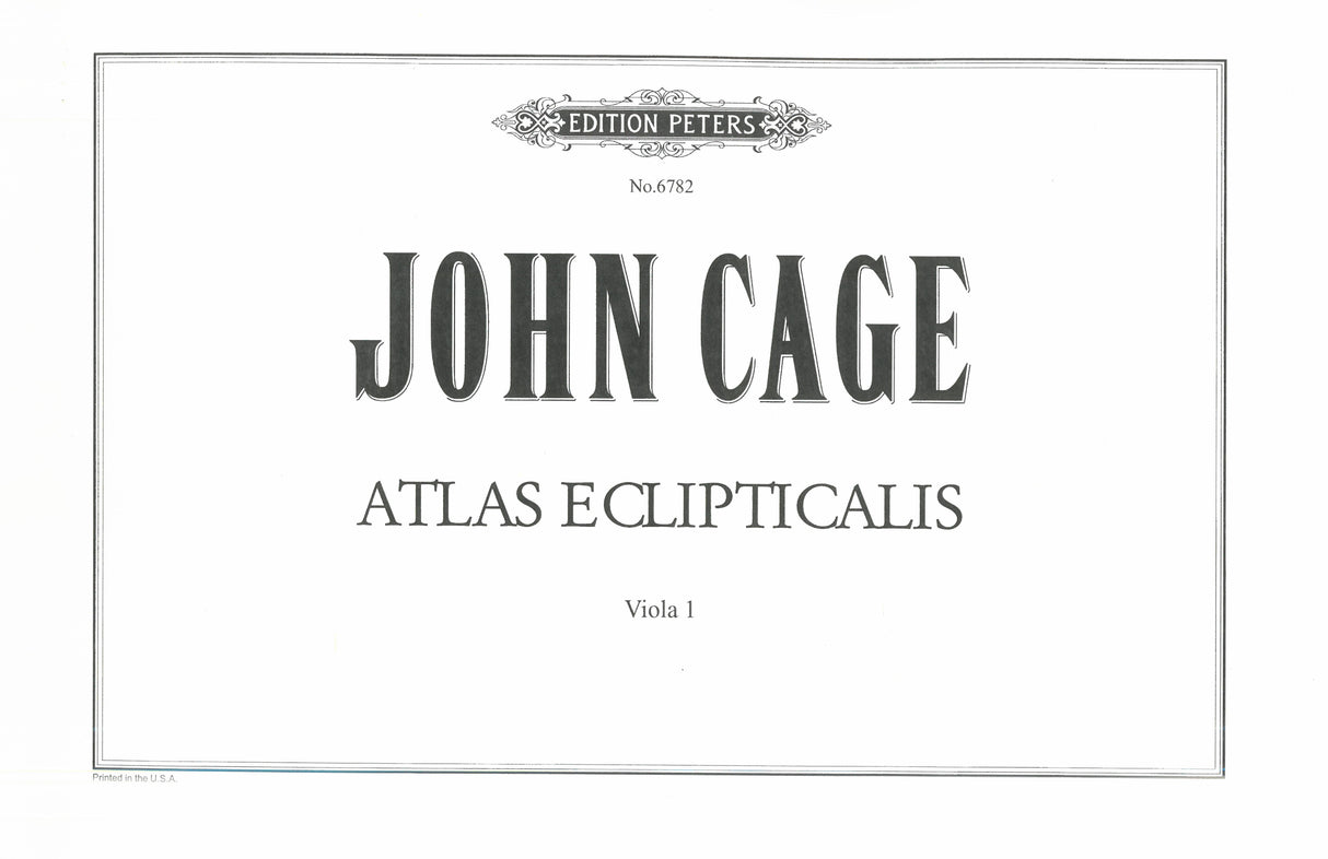 Cage: Atlas Eclipticalis